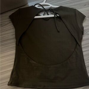 Garage Olive Green Women's Top